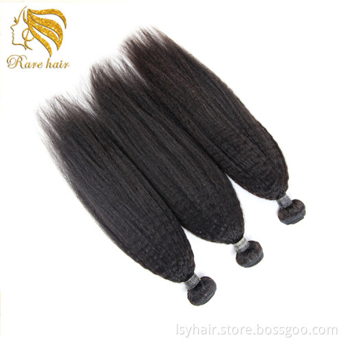 Kinky Straight Braiding Hair Weave 3 Bundles Deal, The Best 100% Factory Price Wholesale Brazilian Hair In Dubai